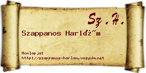 Szappanos Harlám névjegykártya